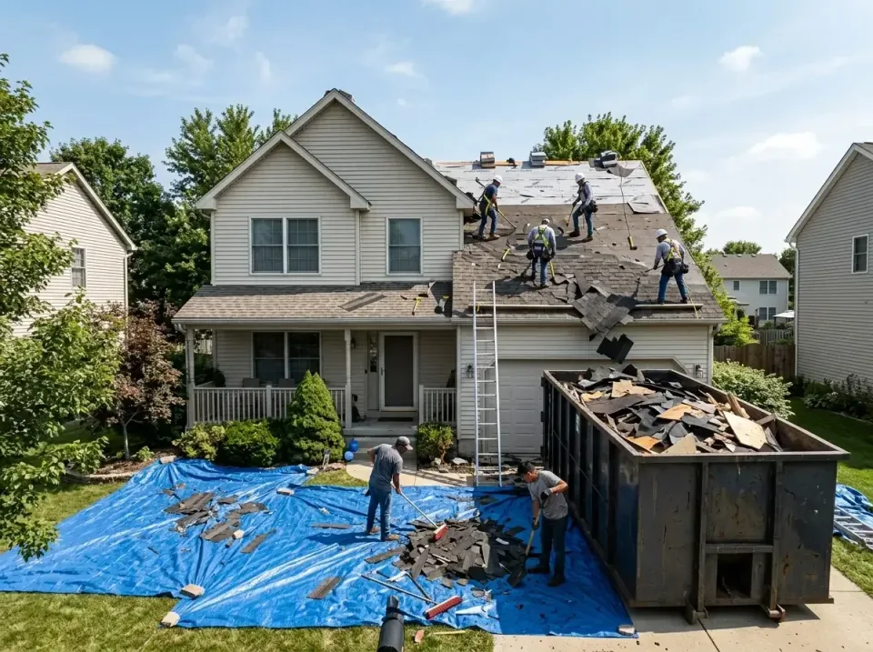 roof-replacement-debris-remova-004 — frequently asked questions, Cheapest Dumpster Rentals in Mountain View, AR